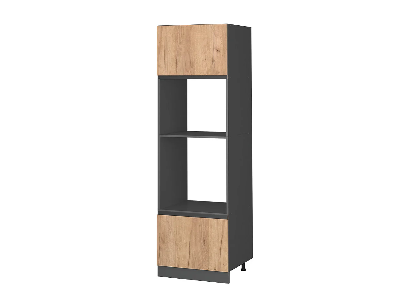 Armoire micro-ondes chêne de force doré 60x57.2x206.8 r-line