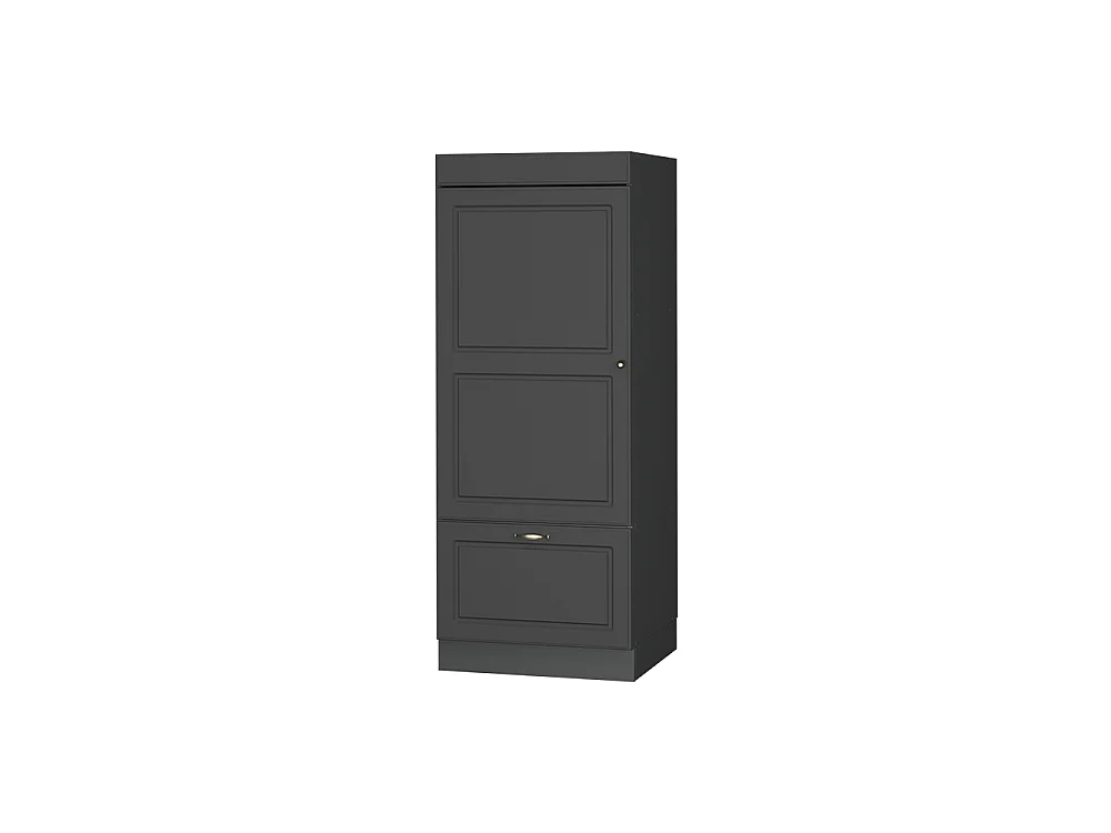 Mikrovågsskåp herrgård i antracitguld 60x58.1x153.6 fame-line