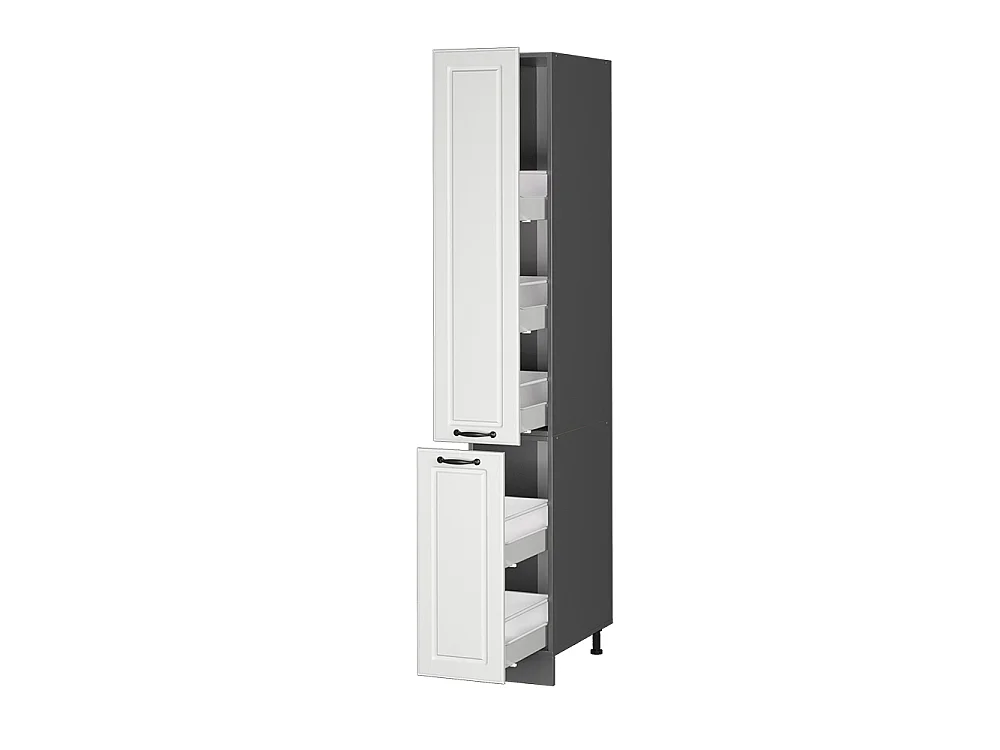 Pharmacy cabinet white country house 30x57.2x206.8 r-line
