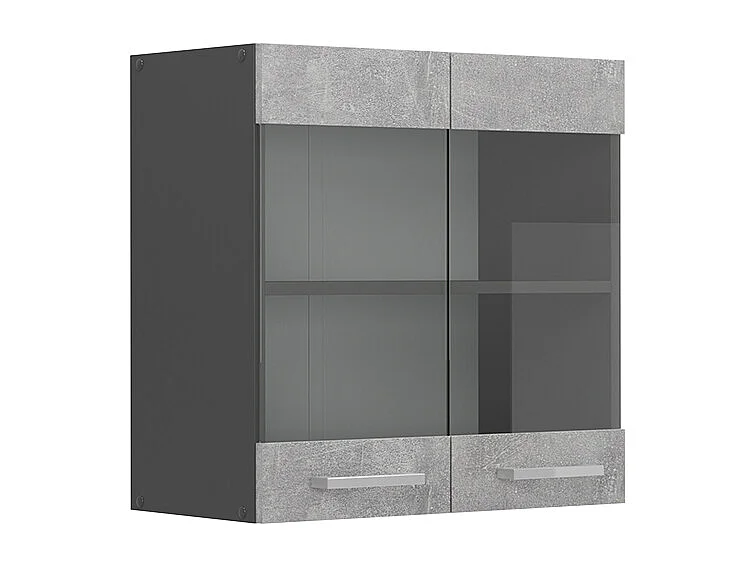 Mobile da cucina in vetro calcestruzzo 60x31x60 r-line