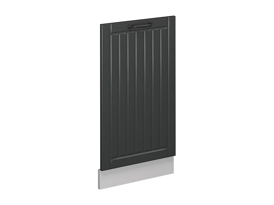 Façade de lave-vaisselle anthracite campagne 45x1.6x81.8 fame-line