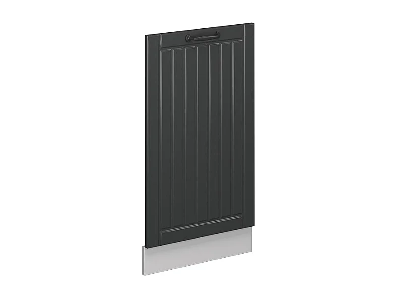 Façade de lave-vaisselle anthracite campagne 45x1.6x81.8 fame-line