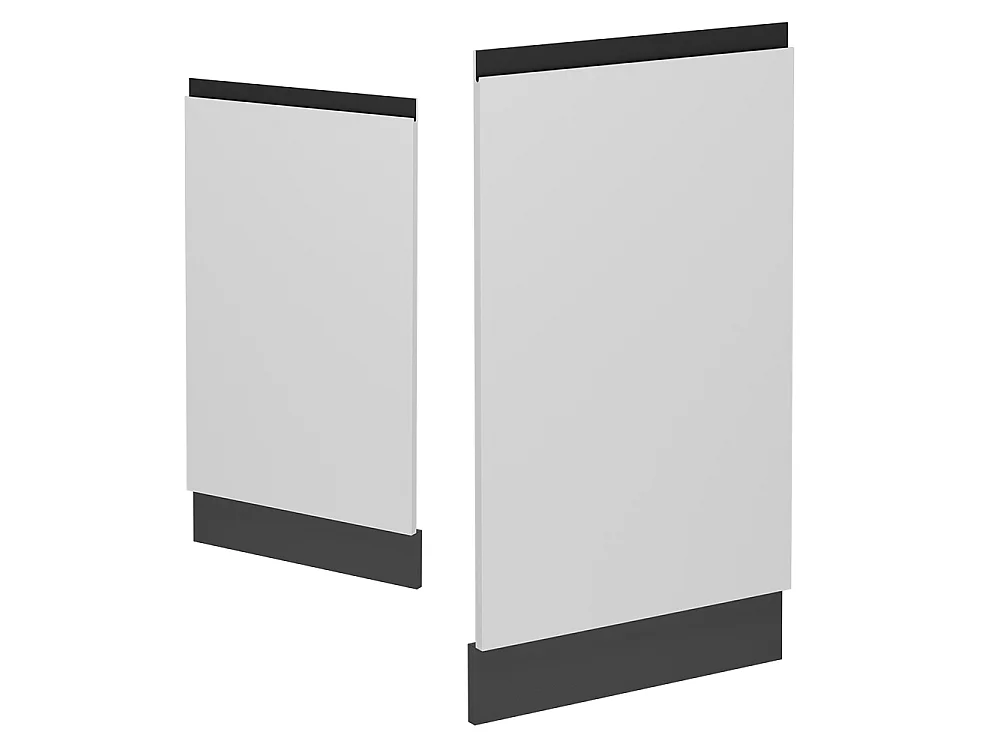 Façade de lave-vaisselle blanc 45x1.6x81.8 r-line