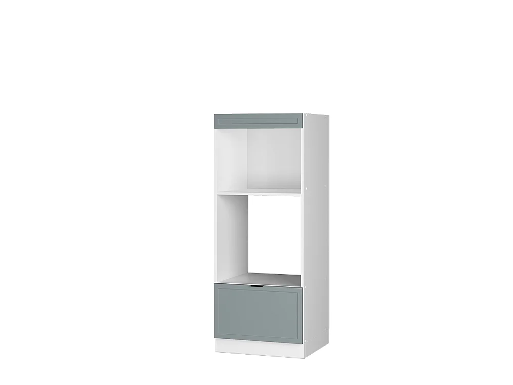 Mikrovågsskåp ljusblågrå 60x58.1x153.6 fame-line