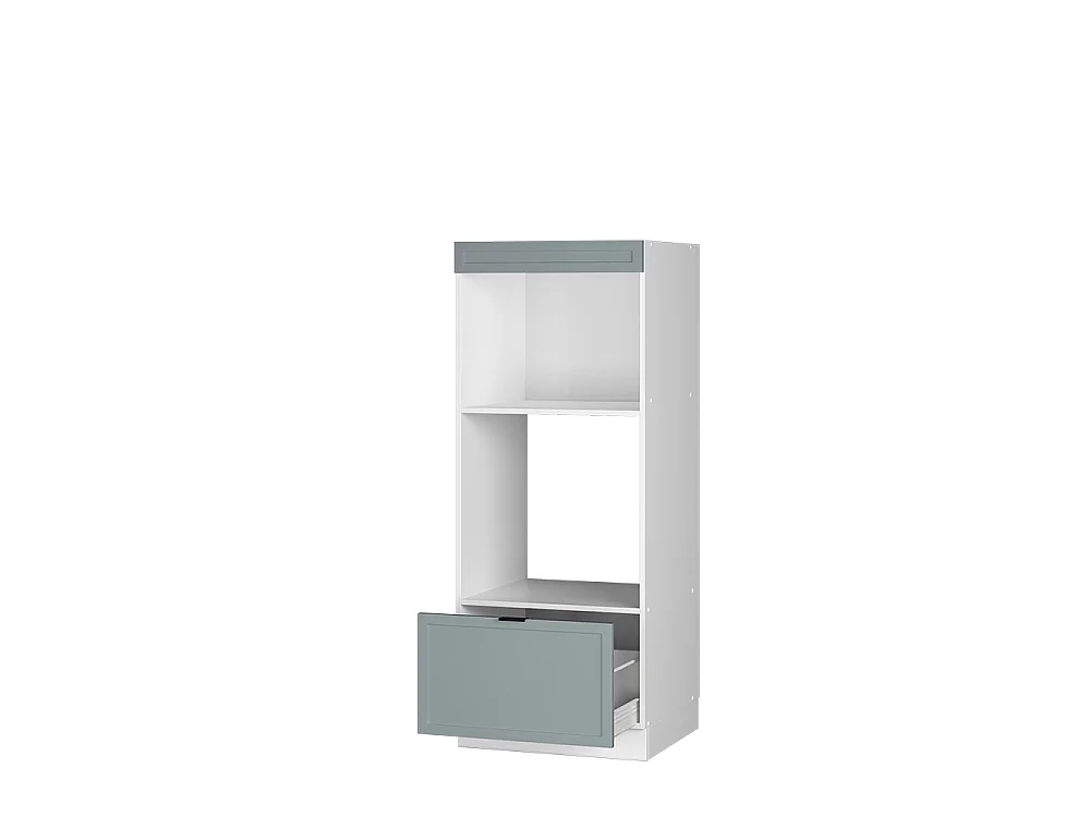 Mikrovågsskåp ljusblågrå 60x58.1x153.6 fame-line