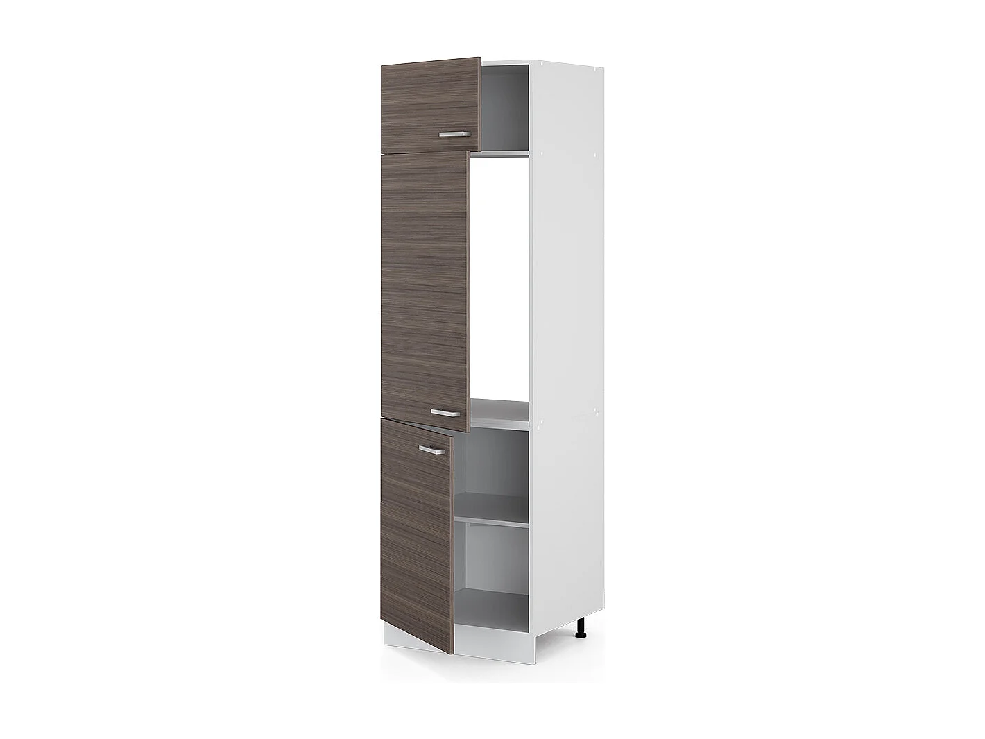 Armoire pour frigo gris noble 60x57.2x206.8 r-line