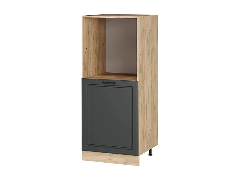 Meuble pour four anthracite campagne 60x57x143 r-line