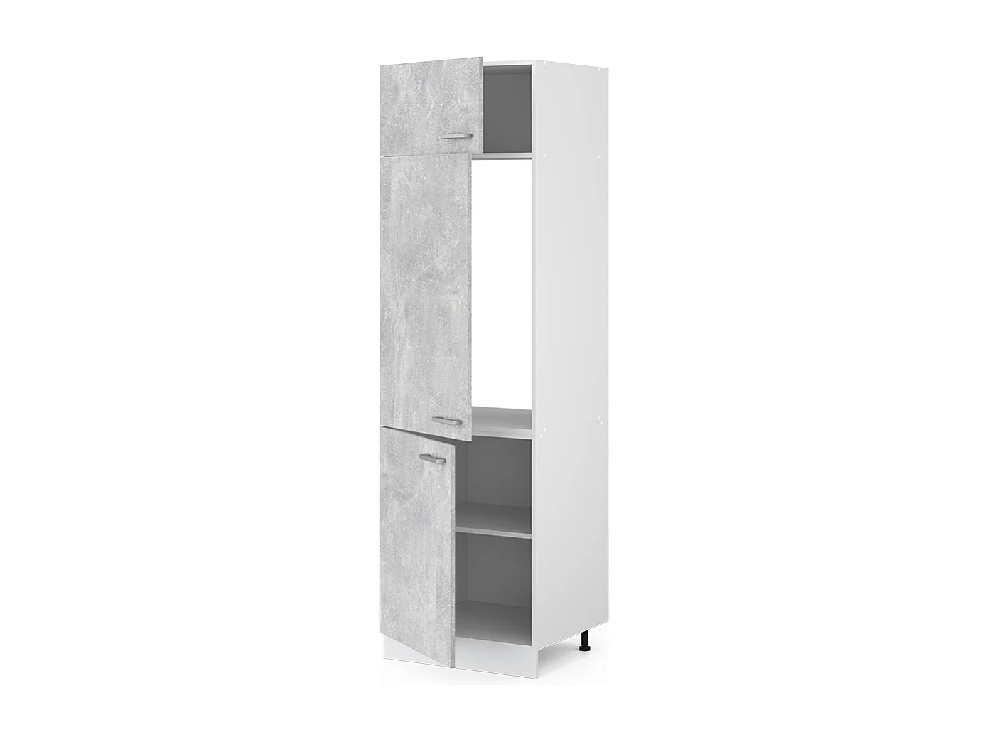 Armoire pour frigo béton 60x57.2x206.8 r-line
