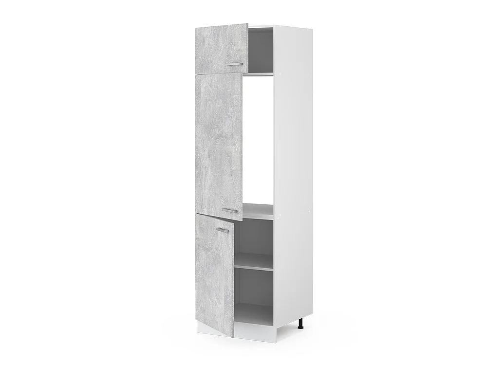 Armoire pour frigo béton 60x57.2x206.8 r-line