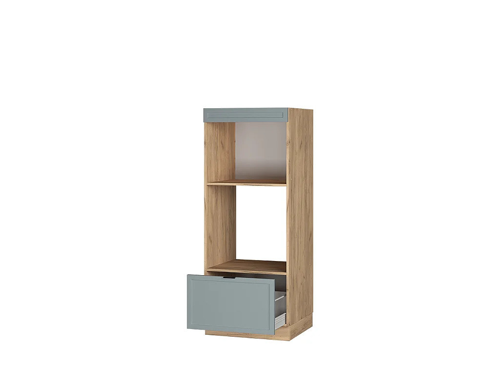 Mikrovågsskåp ljusblågrå 60x58.1x153.6 fame-line