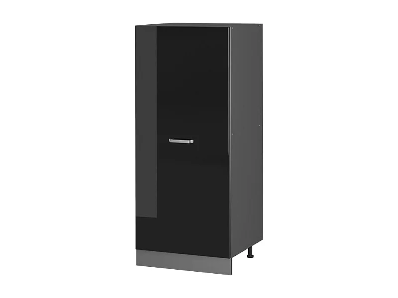 Armoire haute noir haute brillance 60x57x143 r-line