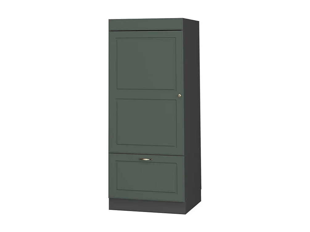 Armoire micro-ondes vert or campagne 60x58.1x153.6 fame-line