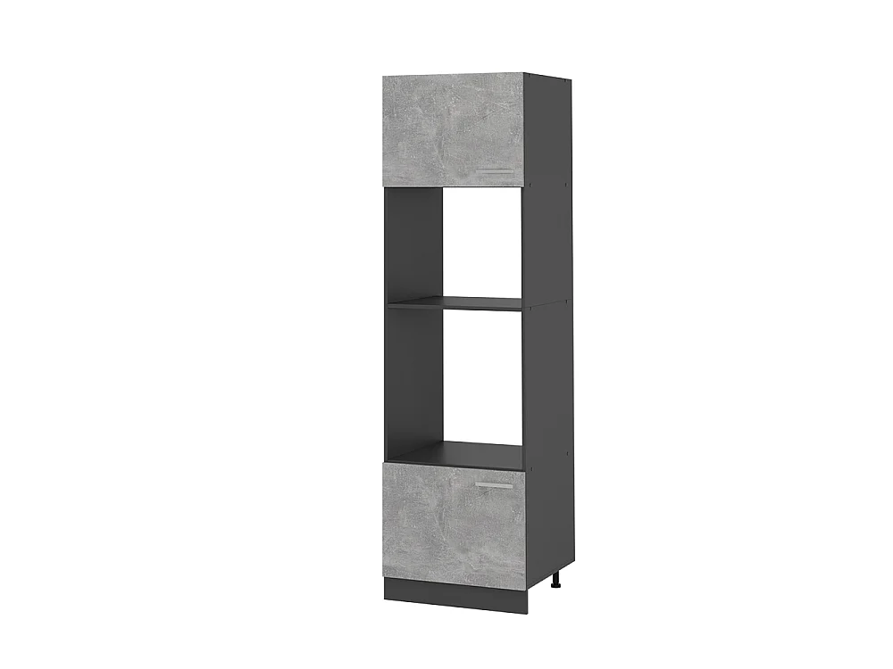 Armario para microondas hormigón 60x57.2x206.8 r-line