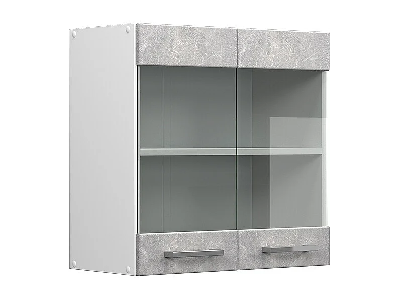 Mobile da cucina in vetro calcestruzzo 60x31x60 r-line