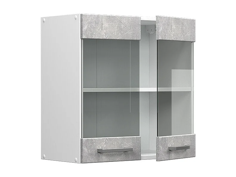 Mobile da cucina in vetro calcestruzzo 60x31x60 r-line