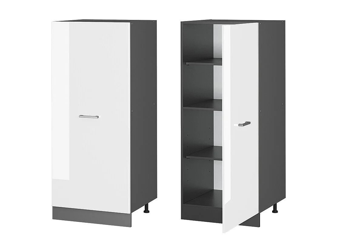 Armoire haute blanc haute brillance 60x57x143 r-line