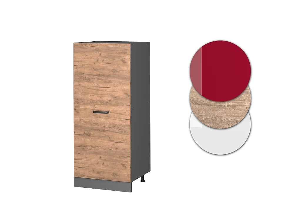 Tall cabinet goldkraft oak 60x57x143 r-line