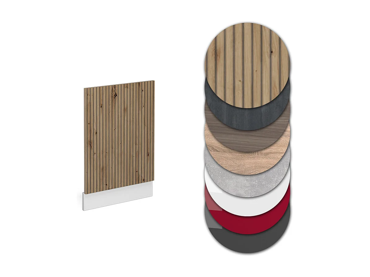 Panel frontal roble artesanal 45x1.6x57.2 r-line