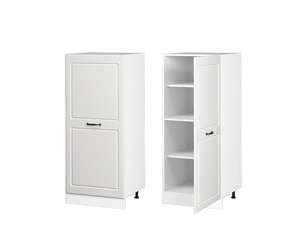Tall cabinet white country house 60x57x143 r-line