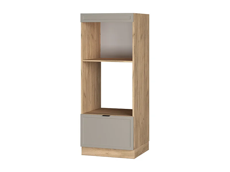 Armoire micro-ondes grisbeige 60x58.1x153.6 fame-line