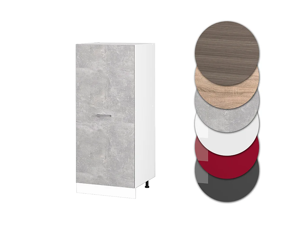 Tall cabinet concrete 60x57x143 r-line