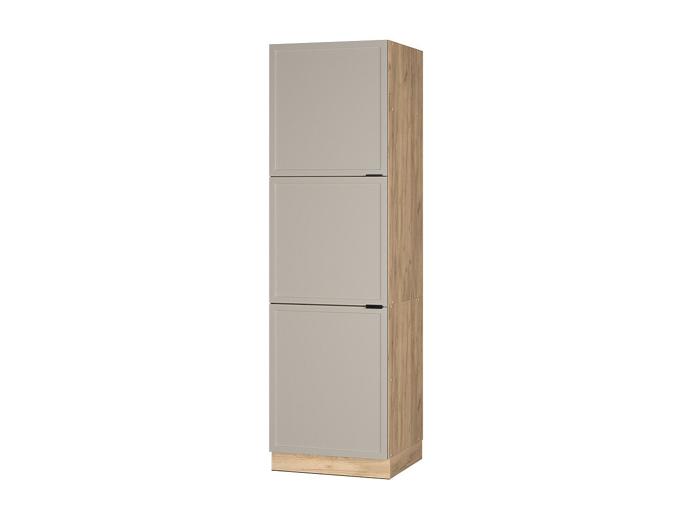 Meuble pour four grisbeige 60x58x206.8 fame-line