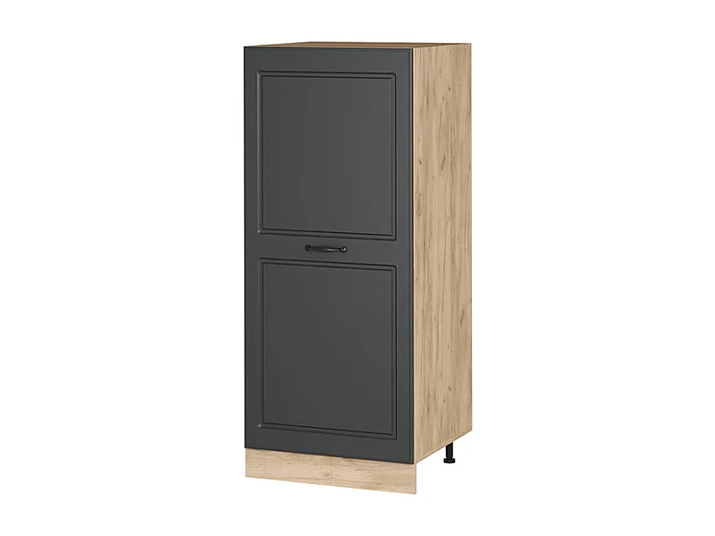 Meuble pour four anthracite campagne 60x57x143 r-line