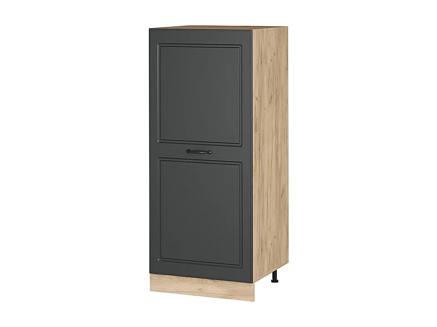 Meuble pour four anthracite campagne 60x57x143 r-line