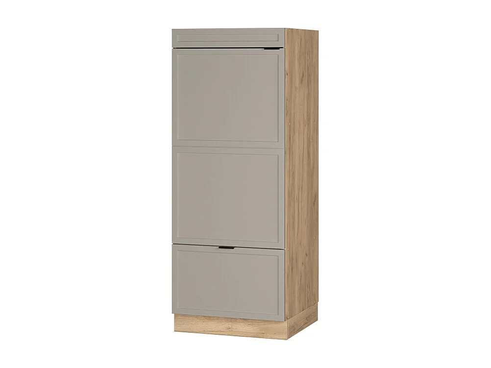 Armoire micro-ondes grisbeige 60x58.1x153.6 fame-line