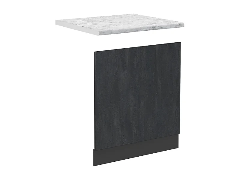 Pannello frontale calcestruzzo nero 60x1.6x57.2 r-line