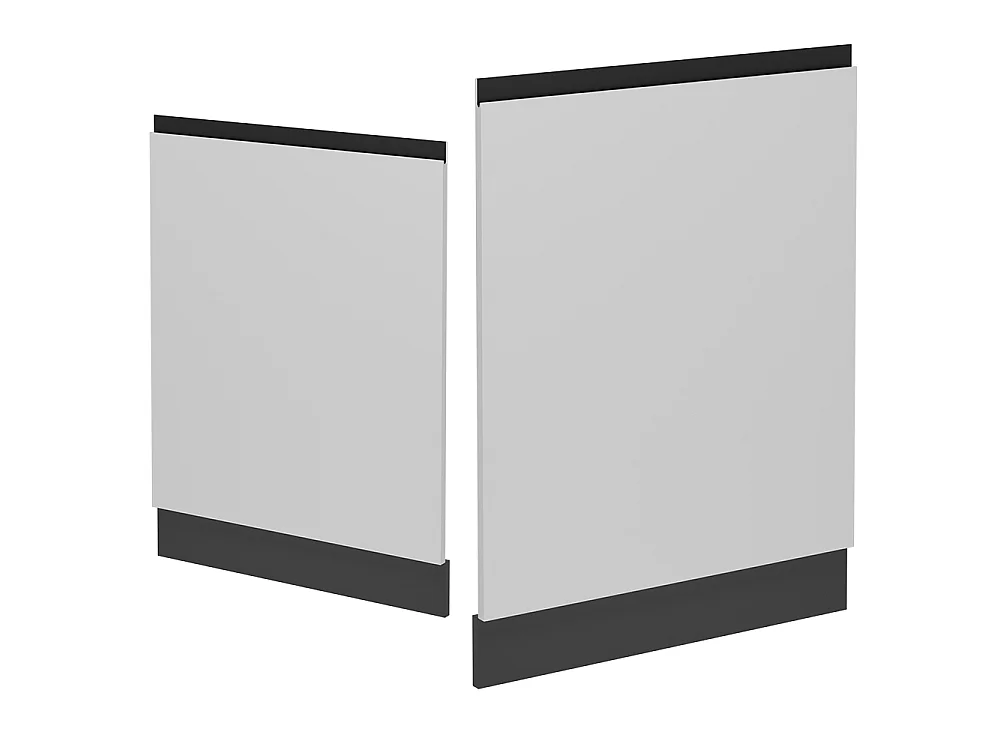 Façade de lave-vaisselle blanc 60x1.6x81.8 r-line