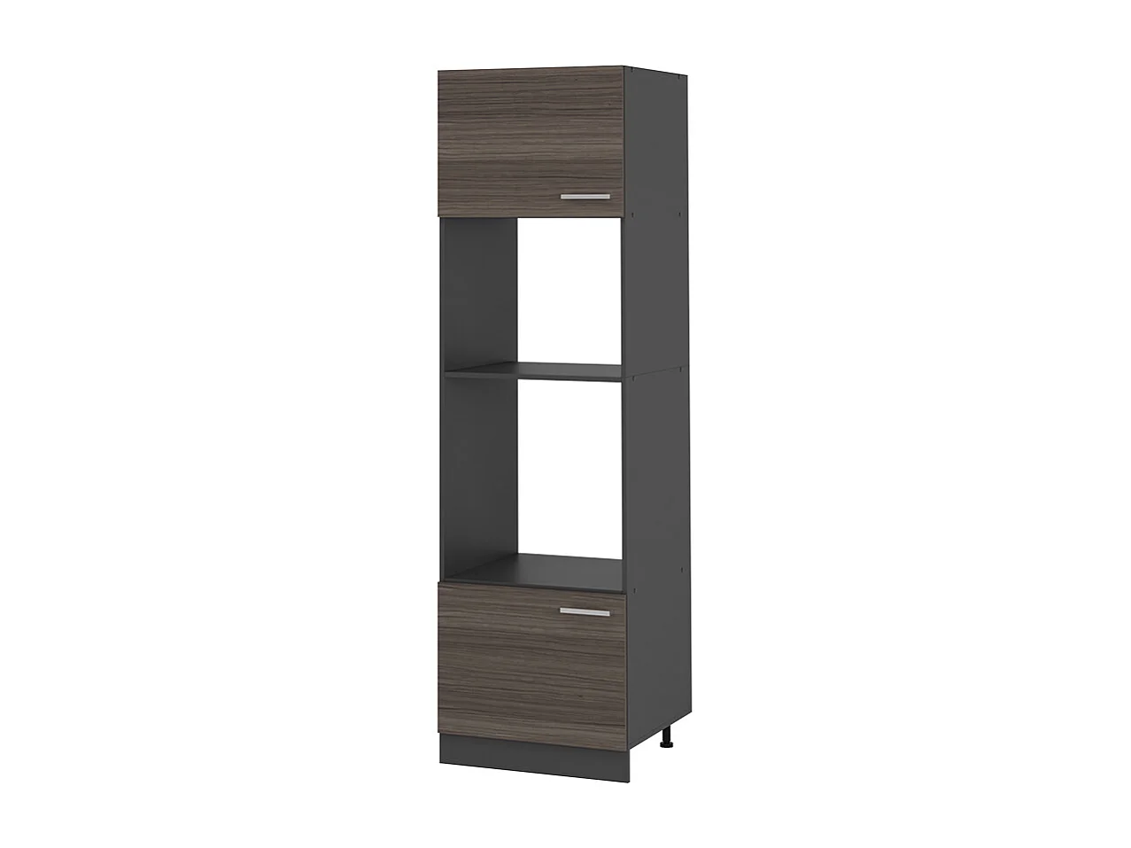 Armoire micro-ondes gris noble 60x57.2x206.8 r-line