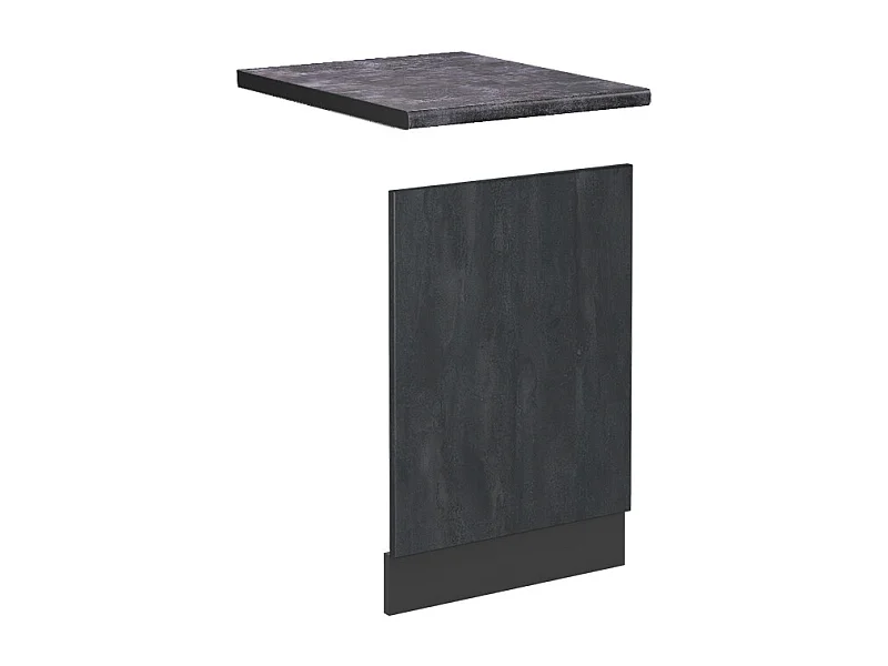 Panel frontal hormigón negro 45x1.6x57.2 r-line