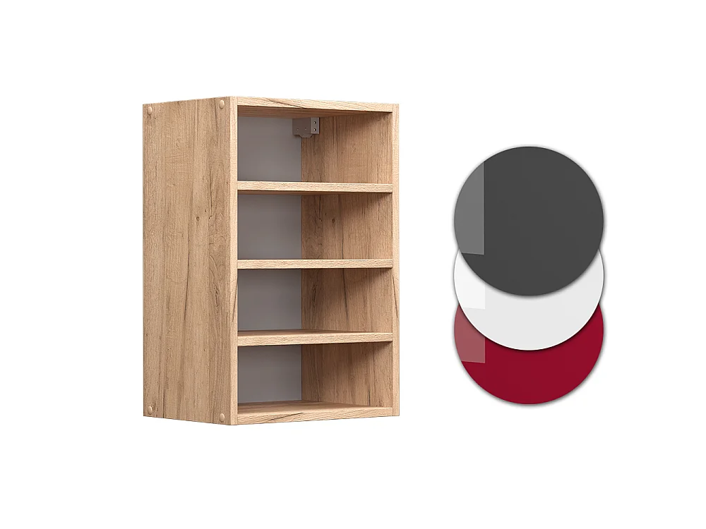 Hanging cabinet gold power oak 40x29x60 r-line