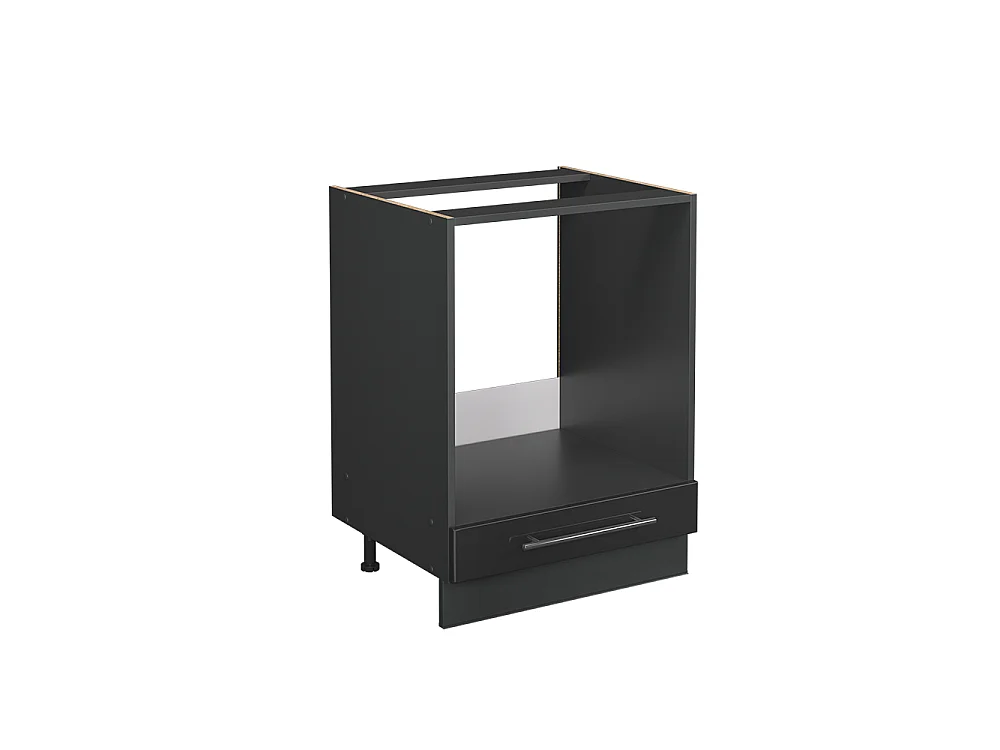 Spiskonverteringsskåp antracit högblank 60x51.6x82 fame-line