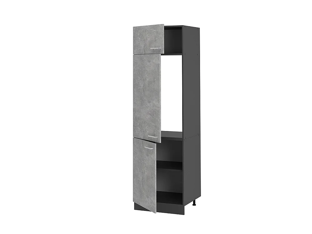 Armoire pour frigo béton 60x57.2x206.8 r-line