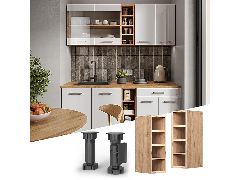 Pensile quercia dorata 20x29x60 r-line