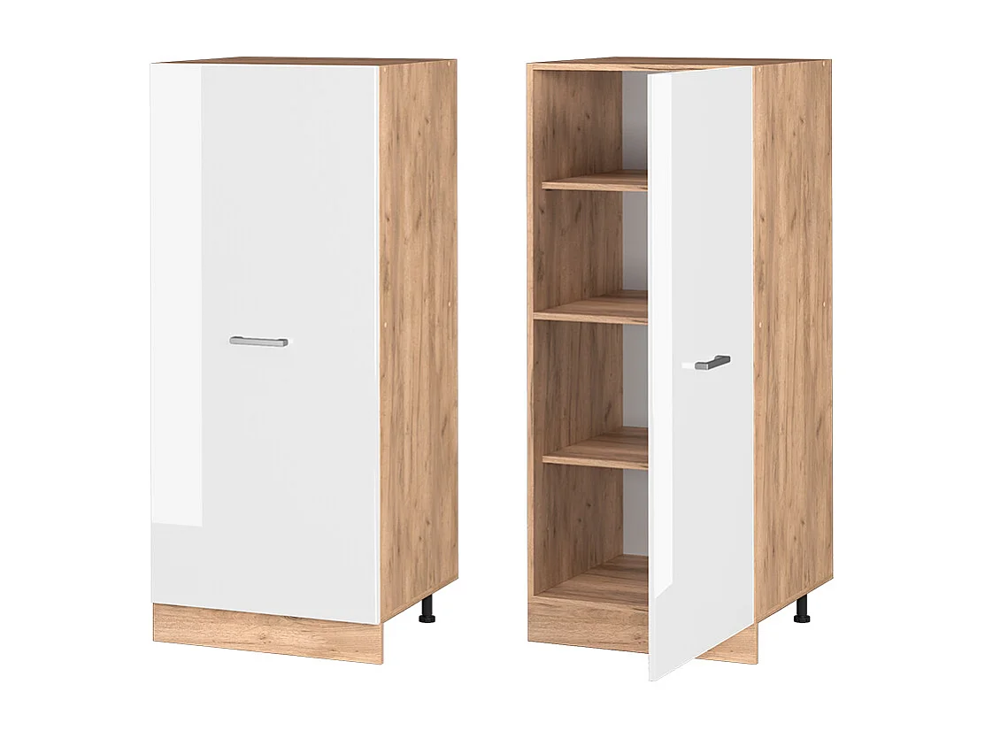 Armoire haute blanc haute brillance 60x57x143 r-line