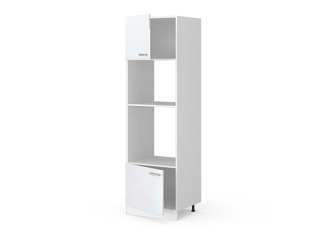 Armario para microondas blanco alto brillo 60x57.2x206.8 r-line