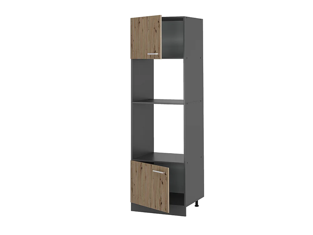 Armoire micro-ondes chêne artisan 60x57.2x206.8 r-line