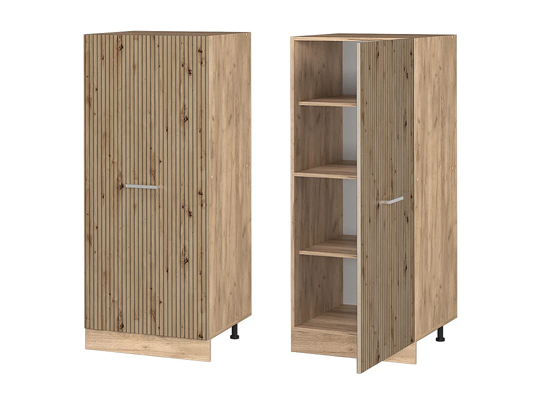 Armario alto roble artesanal 60x57x143 r-line