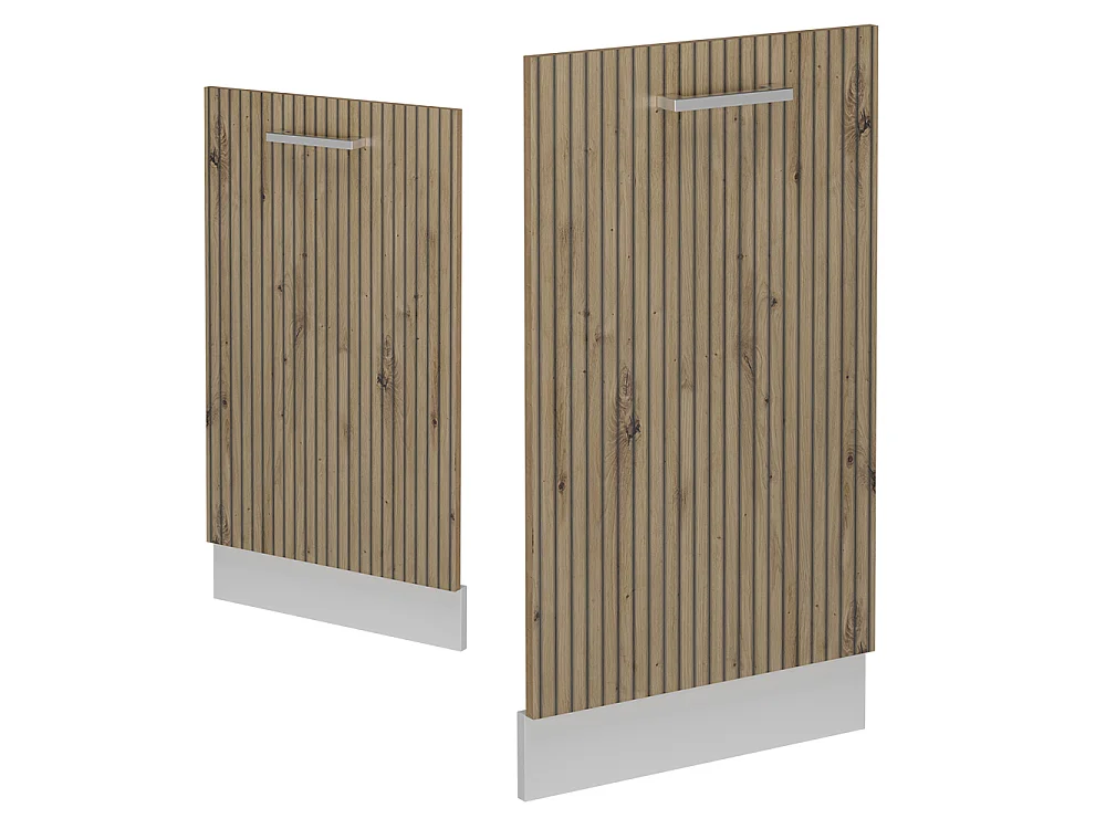 Façade de lave-vaisselle chêne artisan 45x1.6x81.8 r-line