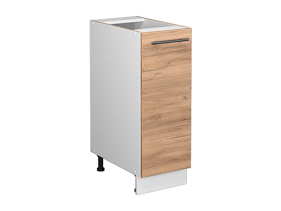 Armadio cucina dispensa alto quercia dorata 30x51.6x82 fame-line