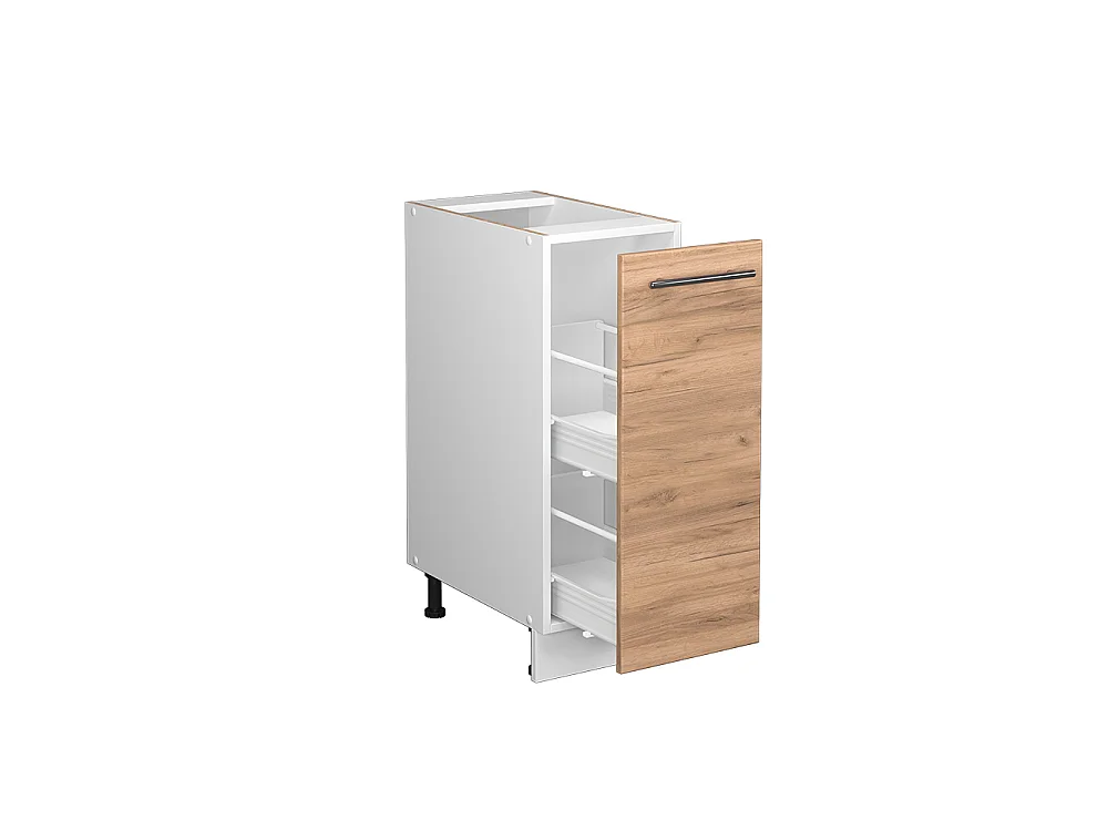 Apothekerschrank goldkraft eiche 30x51.6x82 fame-line