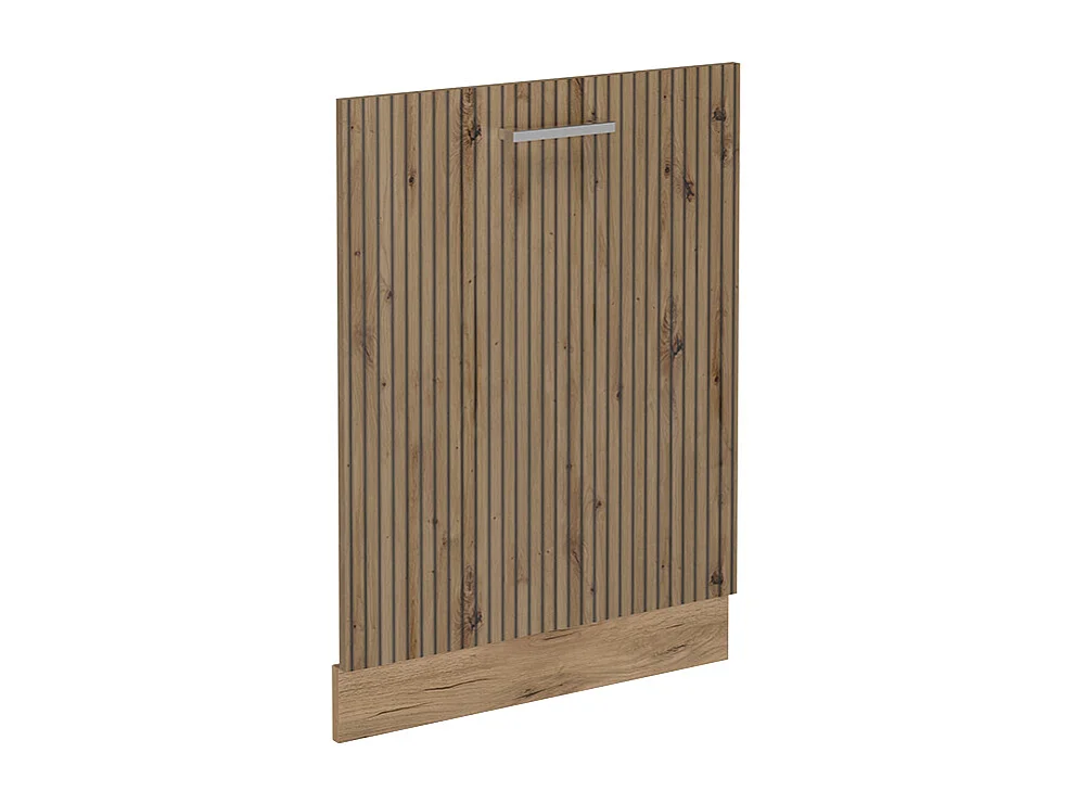 Façade de lave-vaisselle chêne artisan 60x1.6x81.8 r-line