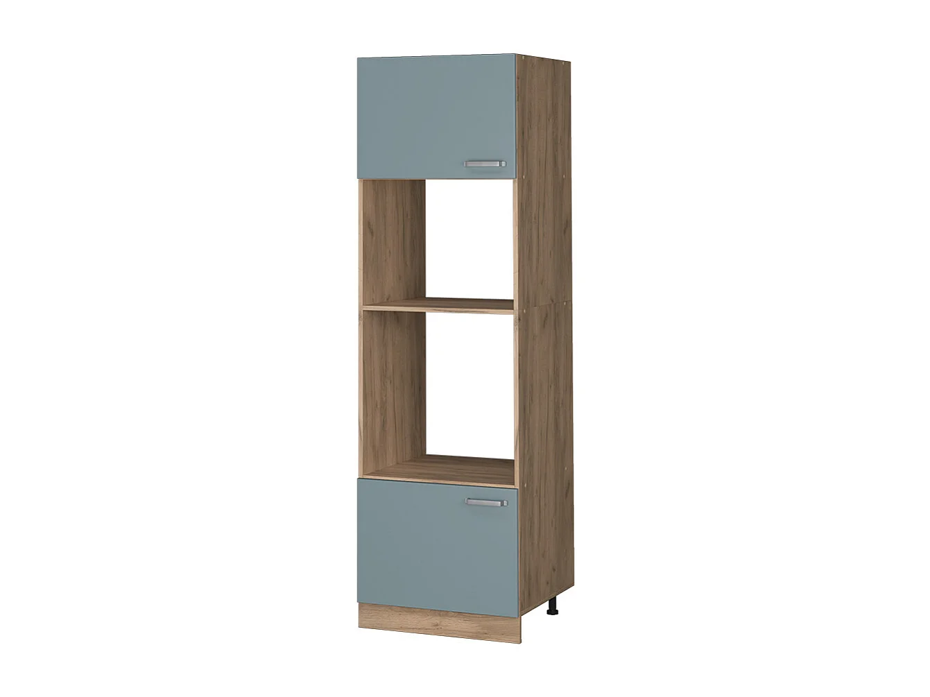 Armoire micro-ondes bleu-gris 60x57.2x206.8 r-line
