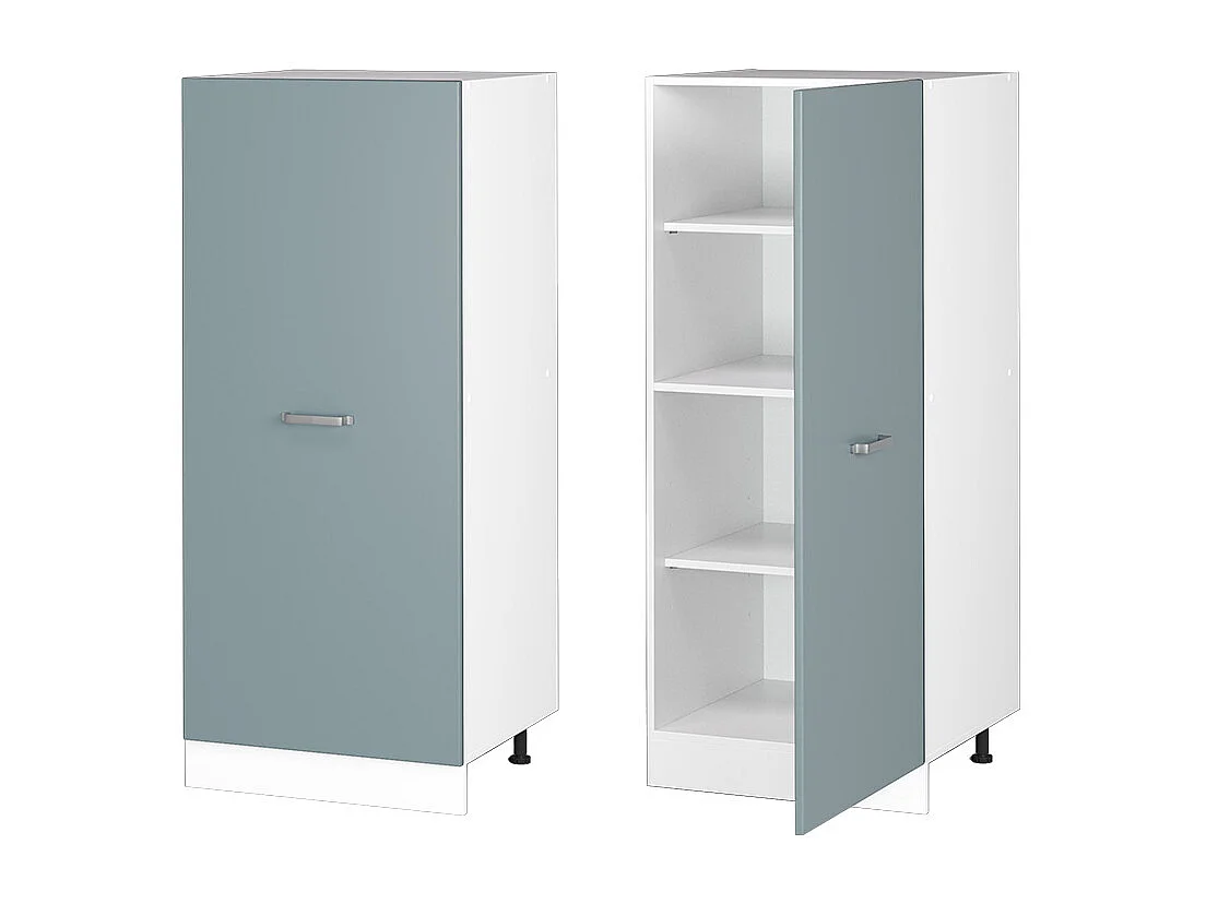 Armoire haute bleu-gris 60x57x143 r-line