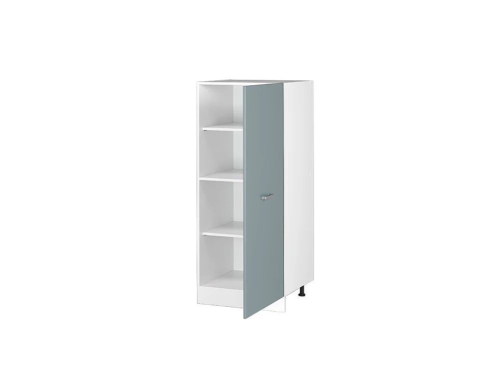 Tall cabinet blue-grey 60x57x143 r-line