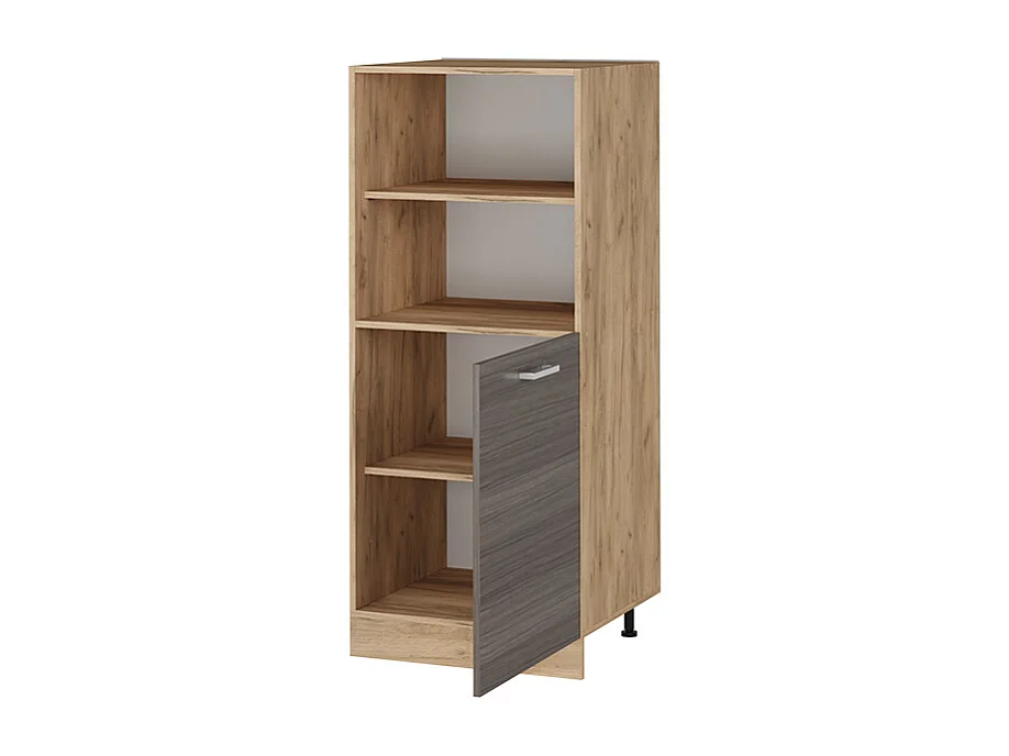 Meuble pour four gris noble 60x57x143 r-line