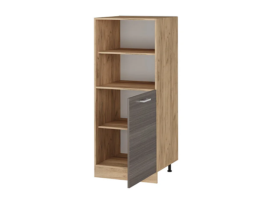 Meuble pour four gris noble 60x57x143 r-line